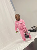 Pink Crew Neck